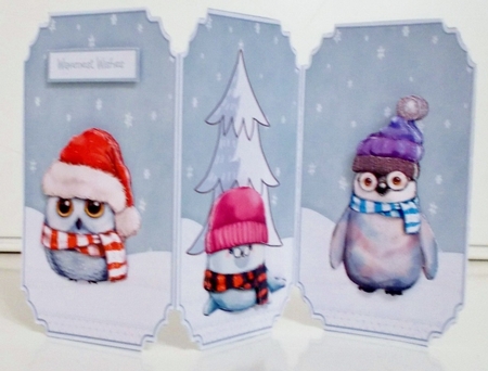 Winter warmers animals by Pam Stubley