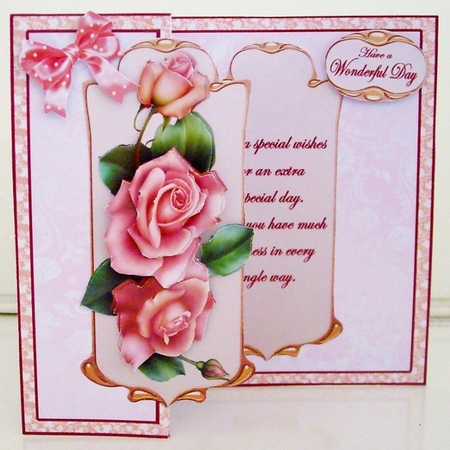 FP Rose panel by Pam Stubley