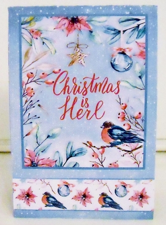 Christmas is Here Twisted Pop Up Card by Pam Stubley