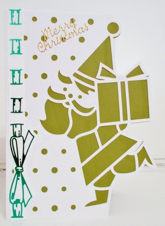 OVER THE EDGE SANTA 15 by Pam Stubley