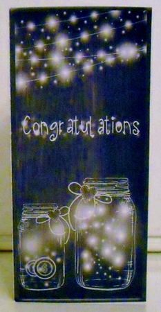 Bright Lights Wedding Voucher/Money/Gift Wallet/Pocket Envelope by Pam Stubley