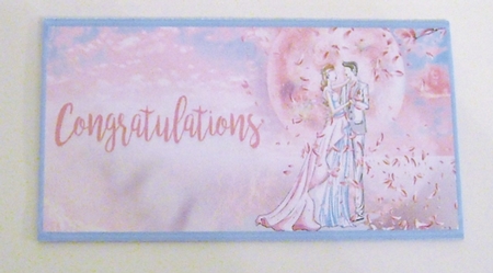 On Cloud 9 Wedding Voucher/Money/Gift Wallet/Pocket Envelope by Pam Stubley