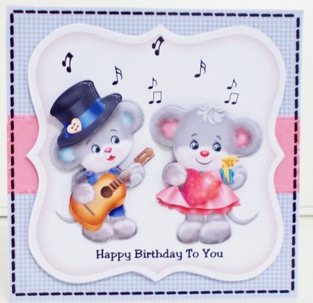 Musical Birthday Mini Kit by Pam Stubley