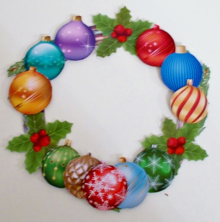 Stop Here Santa Design-a-Wreath by Pam Stubley