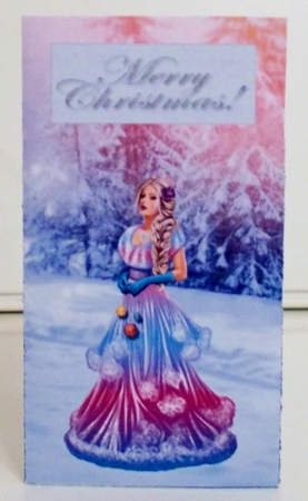 Winter fairy money wallet by Pam Stubley