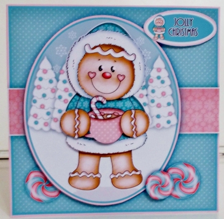 Gingerbread Kisses 2 Mini Kit by Pam Stubley