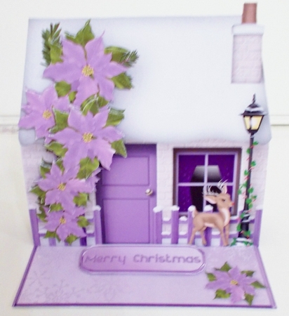 Little Reindeer - Cottage Easel Card Mini Kit by Pam Stubley