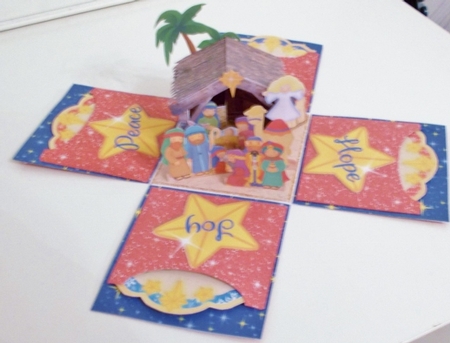 One Starry Night Exploding Box Surprise Kit. by Pam Stubley