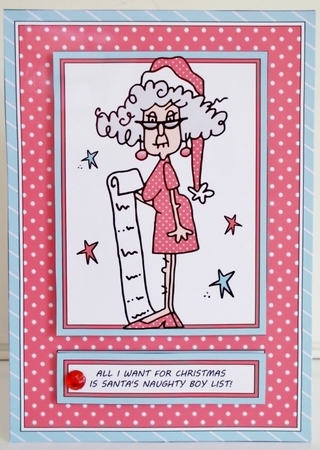 Stella - All I Want For Christmas Is Santas Naughty Boy List by Pam Stubley