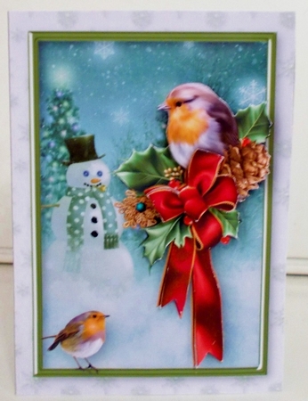 Little Robins - W-Fold Card Mini Kit by Pam Stubley
