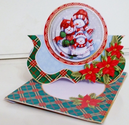 Bracket Over The Top Christmas Card Kit-1 by Pam Stubley