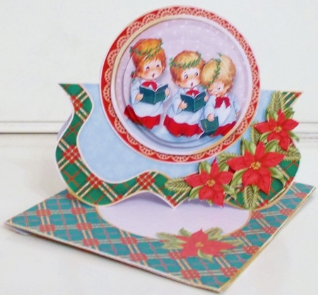 Bracket Over The Top Christmas Card Kit-3 by Pam Stubley