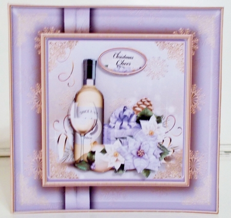 Merry Christmas and Happy New Year Lilac Mini Kit by Pam Stubley