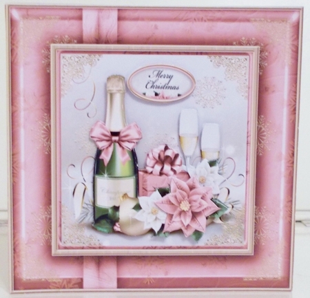 Merry Christmas and Happy New Year Mini Pink Kit by Pam Stubley