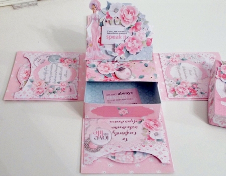 Cest La Vie Exploding Box Surprise Kit. by Pam Stubley