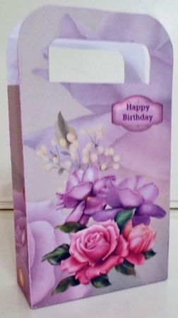 Belle Epoque roses gift bag by Pam Stubley