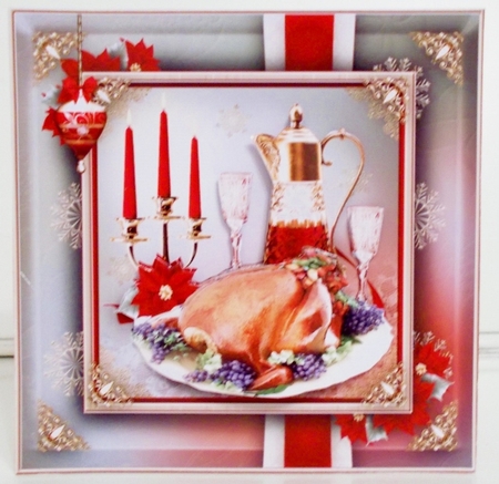 Christmas Turkey Dinner Mini Kit by Pam Stubley