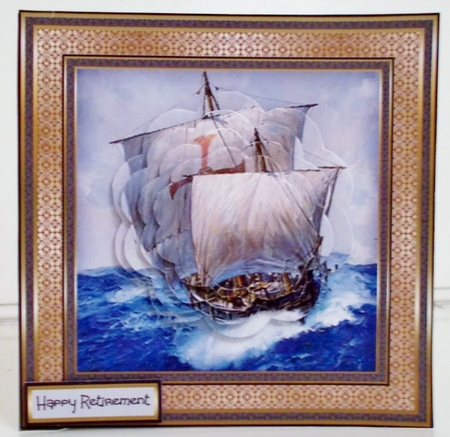 Sailing ship by Pam Stubley