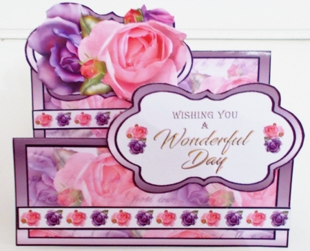 SC Pink & purple roses by Pam Stubley
