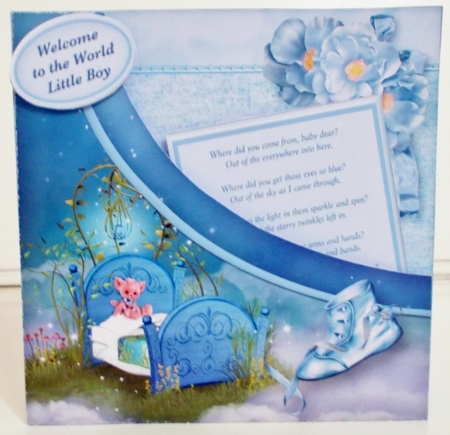 Blue Baby Dear - Pocket Card Mini Kit by Pam Stubley