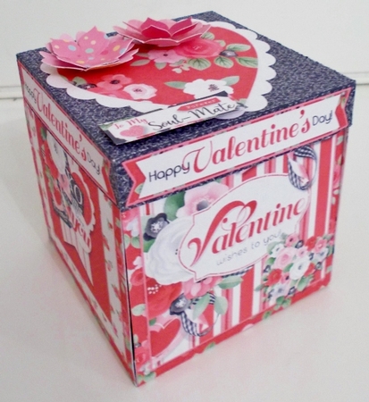 Sealed with a Kiss Exploding Box Surprise Kit. by Pam Stubley