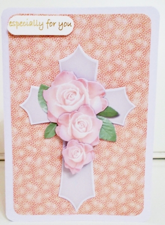 Cross & Roses 3 by Pam Stubley