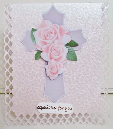 Cross & Roses 7 by Pam Stubley