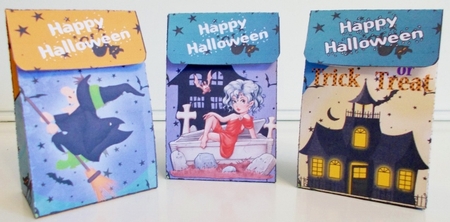 3 Gorgeous Gift Sacks for Halloween #2 by Pam Stubley