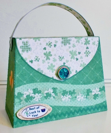Lovely Lucky Lady Purse Gift Box Mini Kit by Pam Stubley