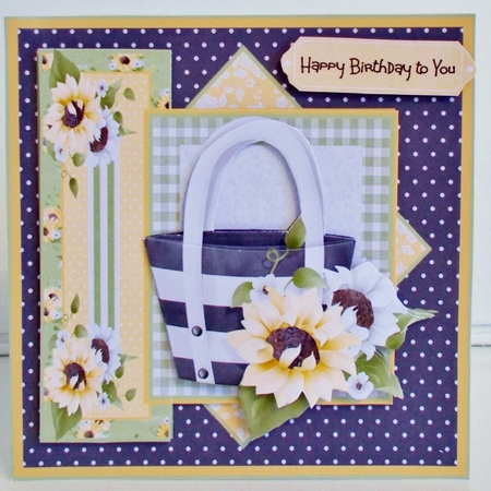 Sunflower handbag by Pam Stubley