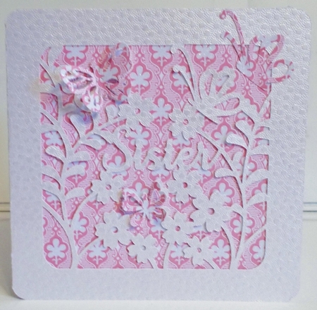 Sister Butterflies Card by Pam Stubley