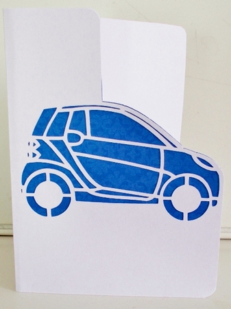 OVER THE EDGE CAR 5 by Pam Stubley