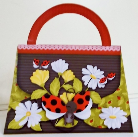 Trendy Lady Bug Handbag Mini Kit-6 by Pam Stubley