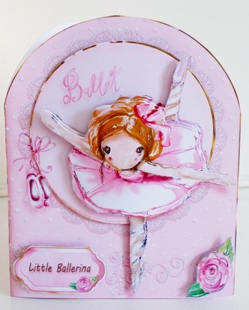 Ballerina Full-Card Mini Kit-2 by Pam Stubley
