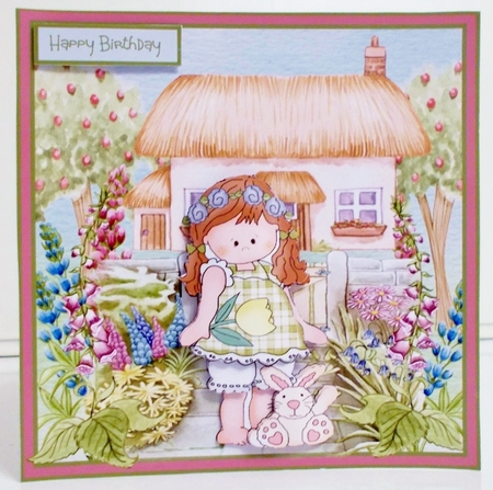 Beth loves her garden by Pam Stubley