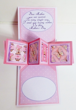 Mothers Day Twist & Pop Card by Pam Stubley