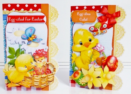 All Quacked Up for Easter Quick Cards by Pam Stubley