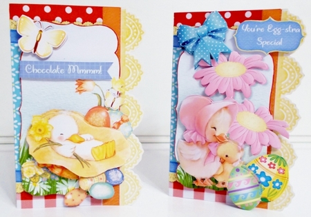 All Quacked Up for Easter Quick Cards by Pam Stubley