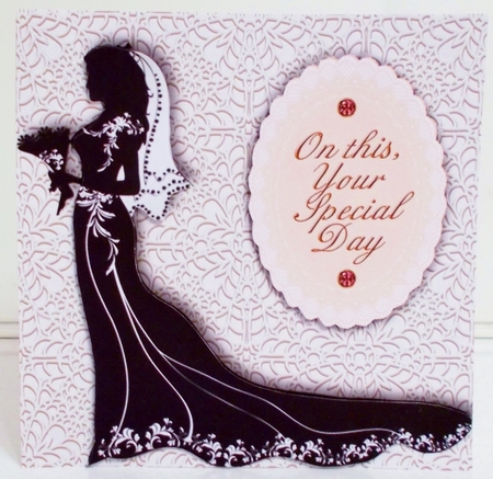 Silhouette Greetings -Wedding/Anniversary 2 by Pam Stubley