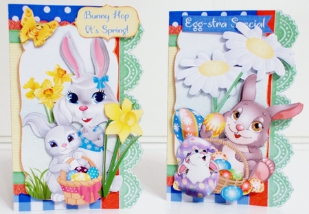 Hop into Easter Quick Cards by Pam Stubley