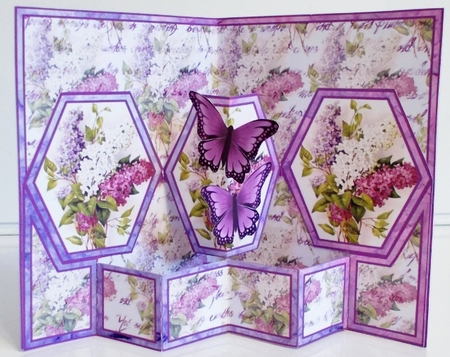 Hex Vintage lilacs by Pam Stubley