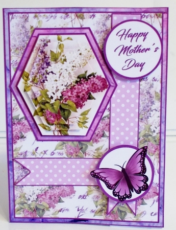 Hex Vintage lilacs by Pam Stubley
