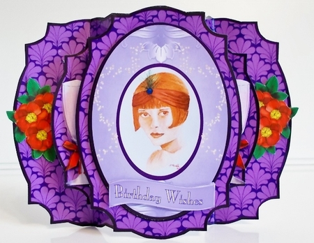 Birthday Girl Art Deco by Pam Stubley