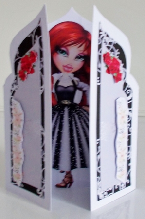Bratz doll Arabesque gate fold by Pam Stubley