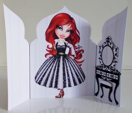 Bratz doll Arabesque gate fold by Pam Stubley