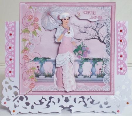 Edwardian Lady, Dusky Rose Mini Kit by Pam Stubley