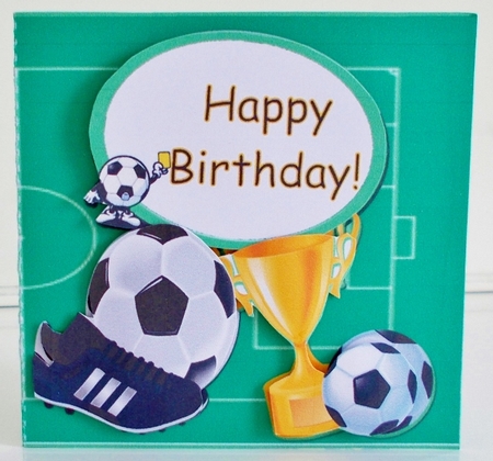 TWIST AND POP CARD KIT - SOCCER PALS by Pam Stubley