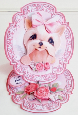 Yorkies Please Easel Kit-6 by Pam Stubley