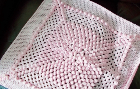 RAINBOW GRANNY Blanket by Pam Stubley