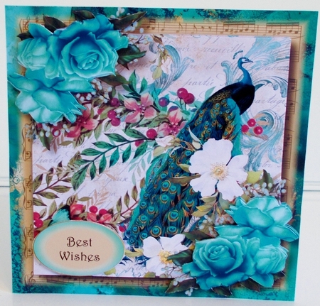 Sumptuous Peacocks Bumper Kit by Pam Stubley